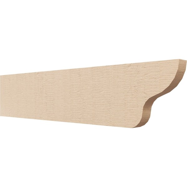 Ekena Millwork 2in. W x 8in. H x 36in. L Greensboro Woodgrain TimberThane Rafter Tail, Primed Tan RFTUR02X08X36GRNRCPR - main